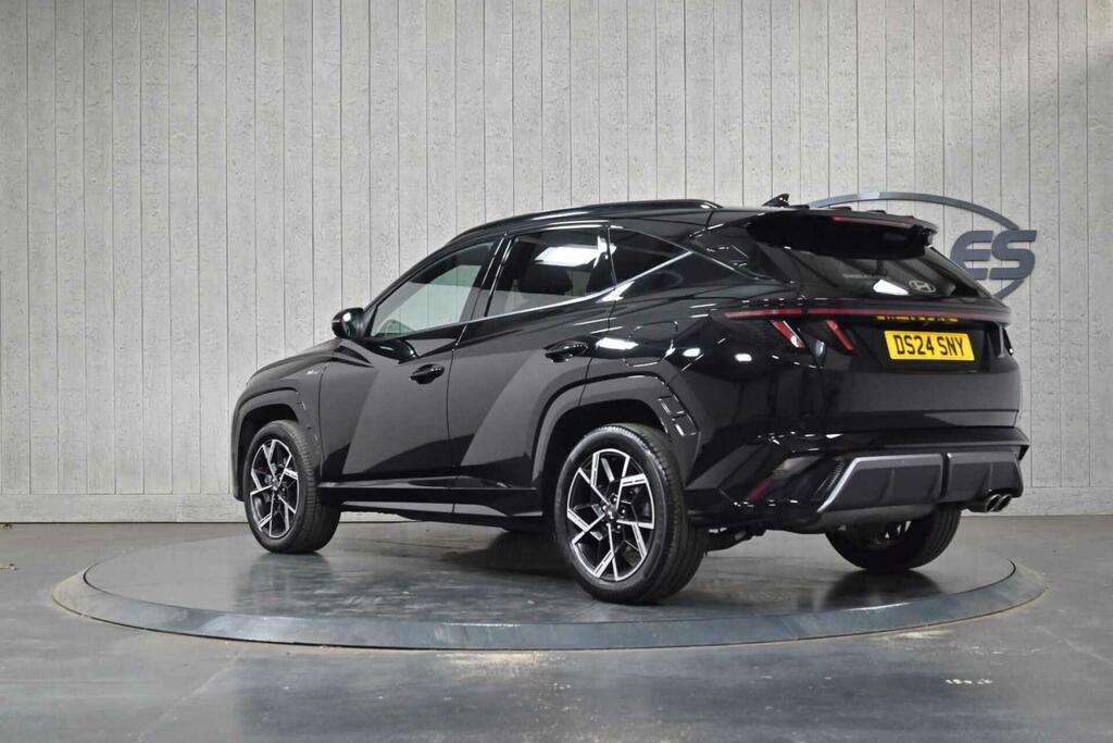 Hyundai Tucson 1.6 T-gdi N Line S Euro 6 Ss DS24SNY Black #3