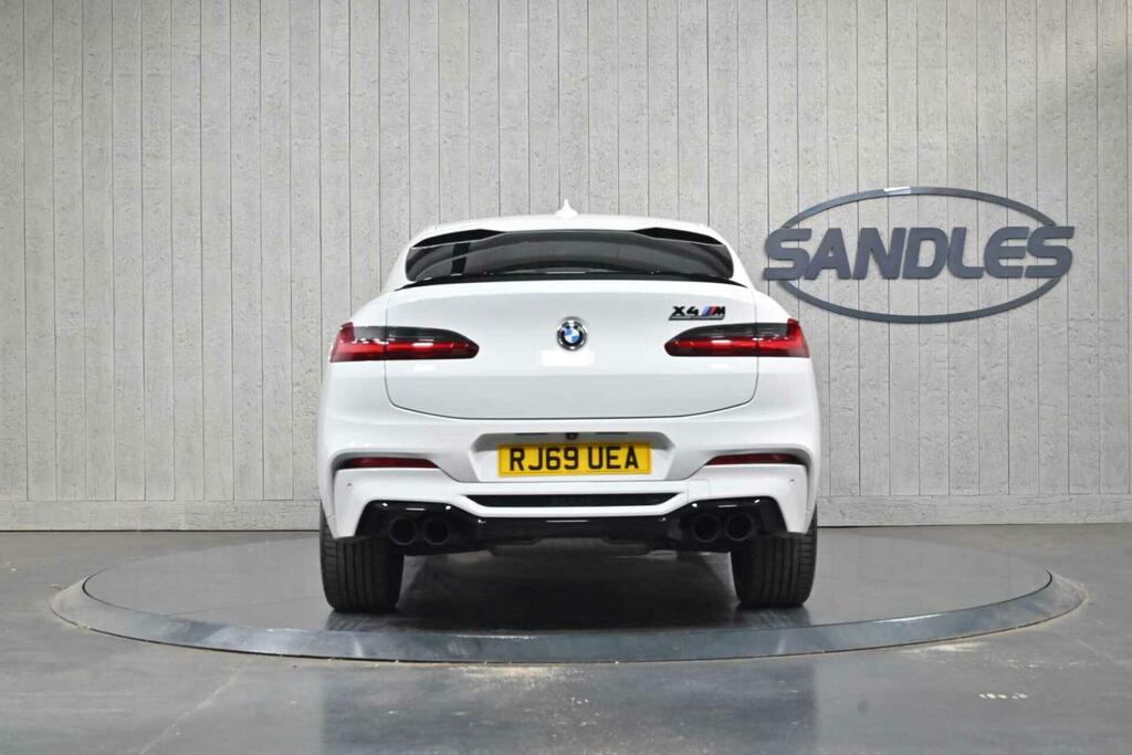 BMW X4 M 3.0I Competition Xdrive Euro 6 Ss RJ69UEA White #6