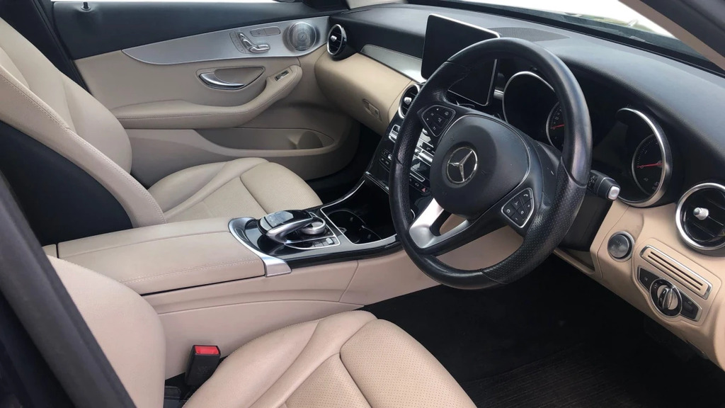 Mercedes-Benz C Class C220 D Sport Premium Au KT16JJY Blue #3