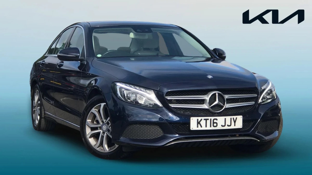 Mercedes-Benz C Class C220 D Sport Premium Au KT16JJY Blue