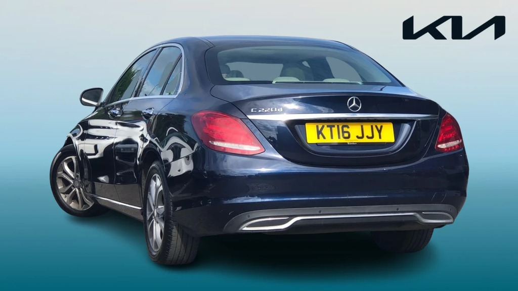 Mercedes-Benz C Class C220 D Sport Premium Au KT16JJY Blue #2