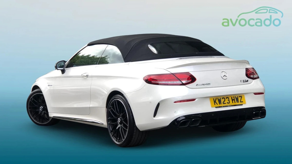 Mercedes-Benz C Class Amg C 63 S Night Ed Prem White #2