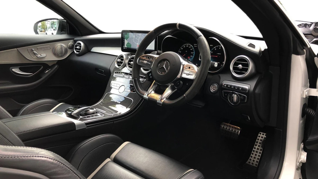 Mercedes-Benz C Class Amg C 63 S Night Ed Prem White #3