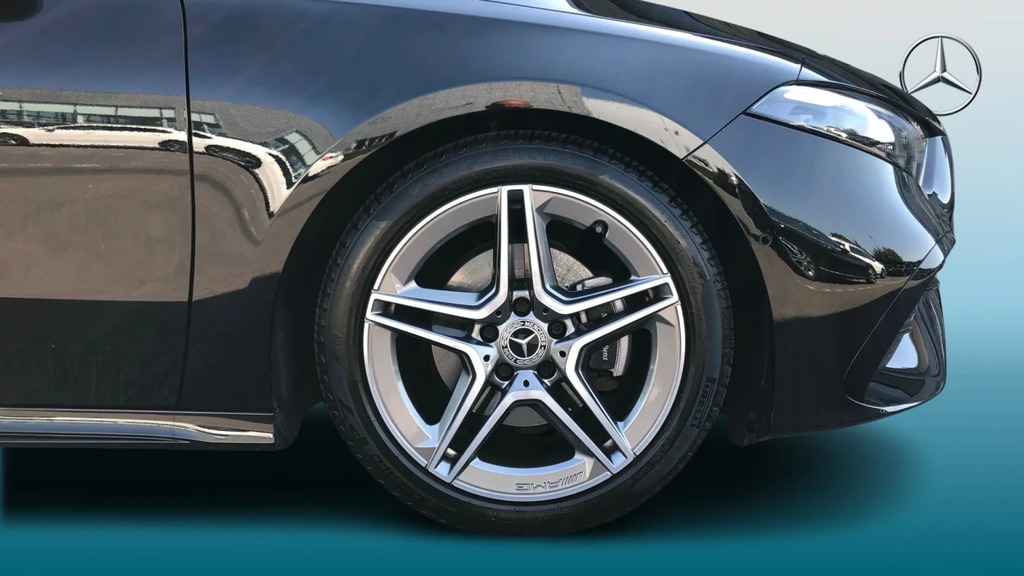 Mercedes-Benz A Class A 200 Amg Line Premium Mh Black #5