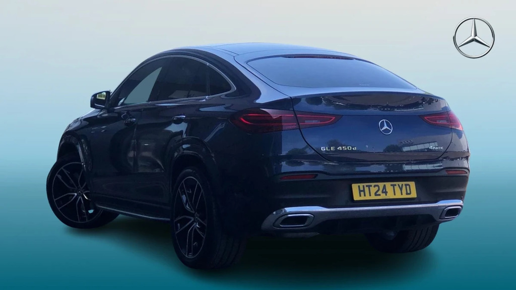 Mercedes-Benz GLE Coupe Gle 450 Amg Ln Prm D Mhe Blue #2