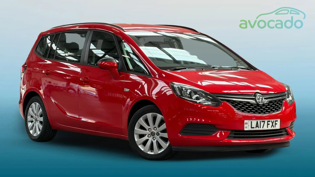 Vauxhall Zafira Tourer Zafira Tourer Design Turb Red