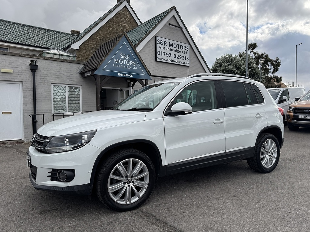 Volkswagen Tiguan Tdi Bluemotion Tech Match Edition White