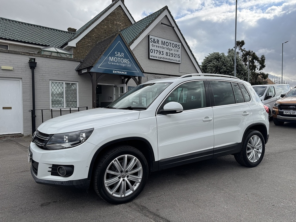 Volkswagen Tiguan Tdi Bluemotion Tech Match Edition White #2