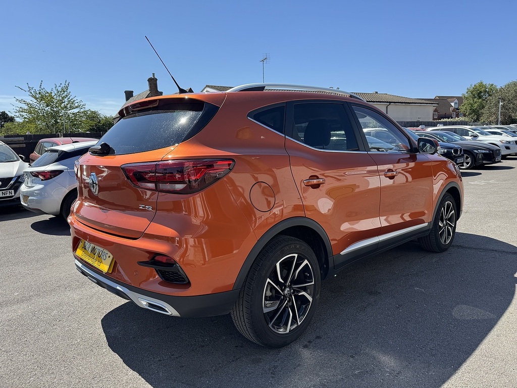 MG ZS Vti-tech Exclusive Orange #4