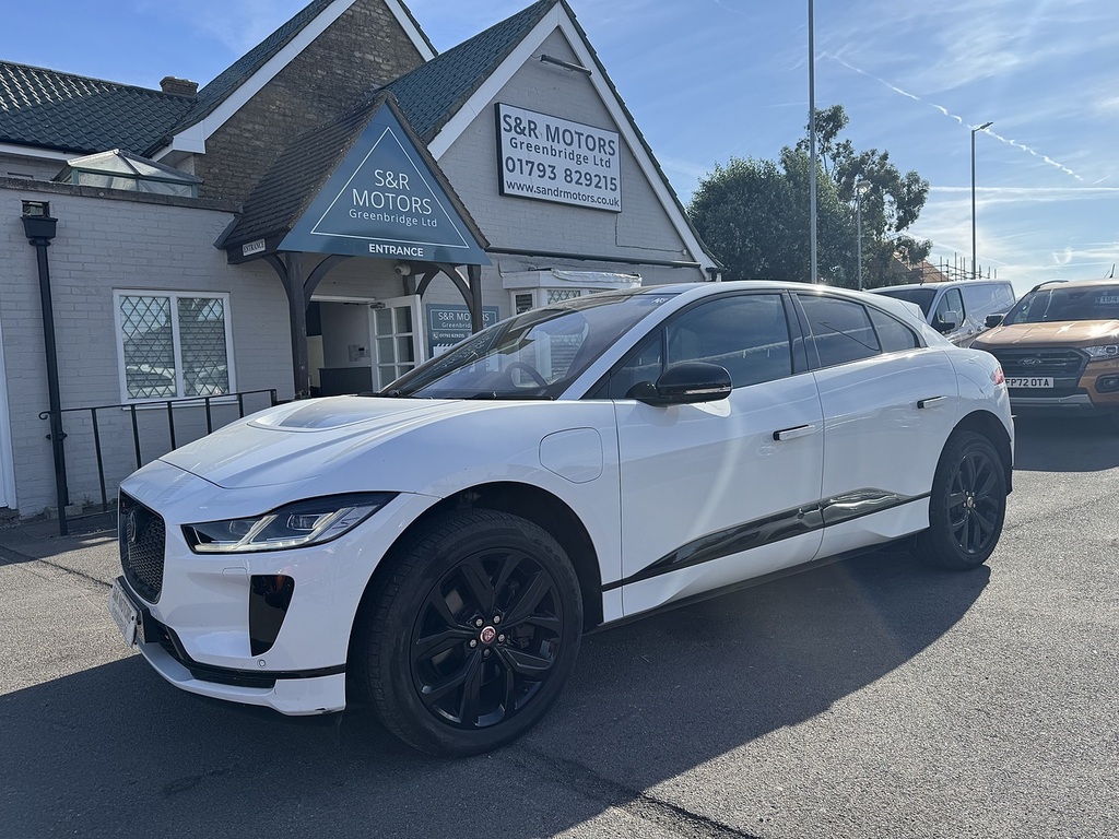 Jaguar I-Pace 400 Black White #2