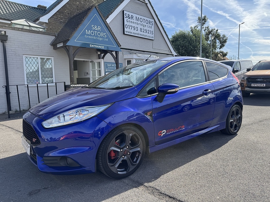 Ford Fiesta T Ecoboost St-3 Blue #2