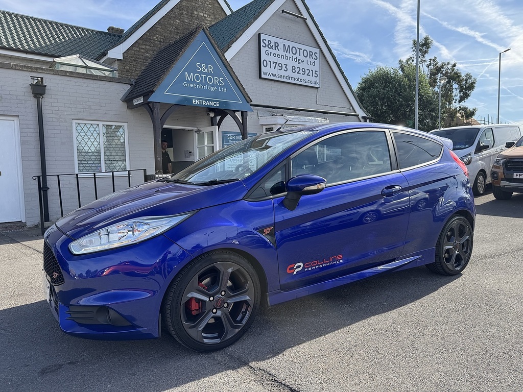 Ford Fiesta T Ecoboost St-3 Blue