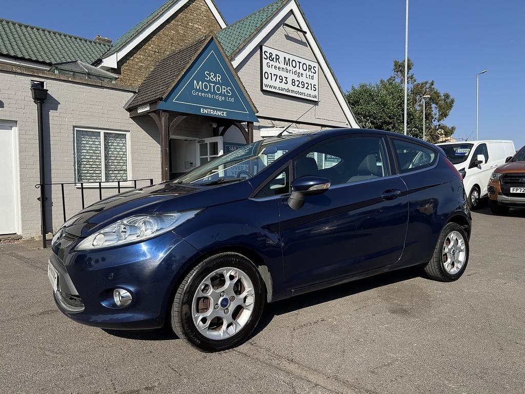Ford Fiesta Zetec Blue