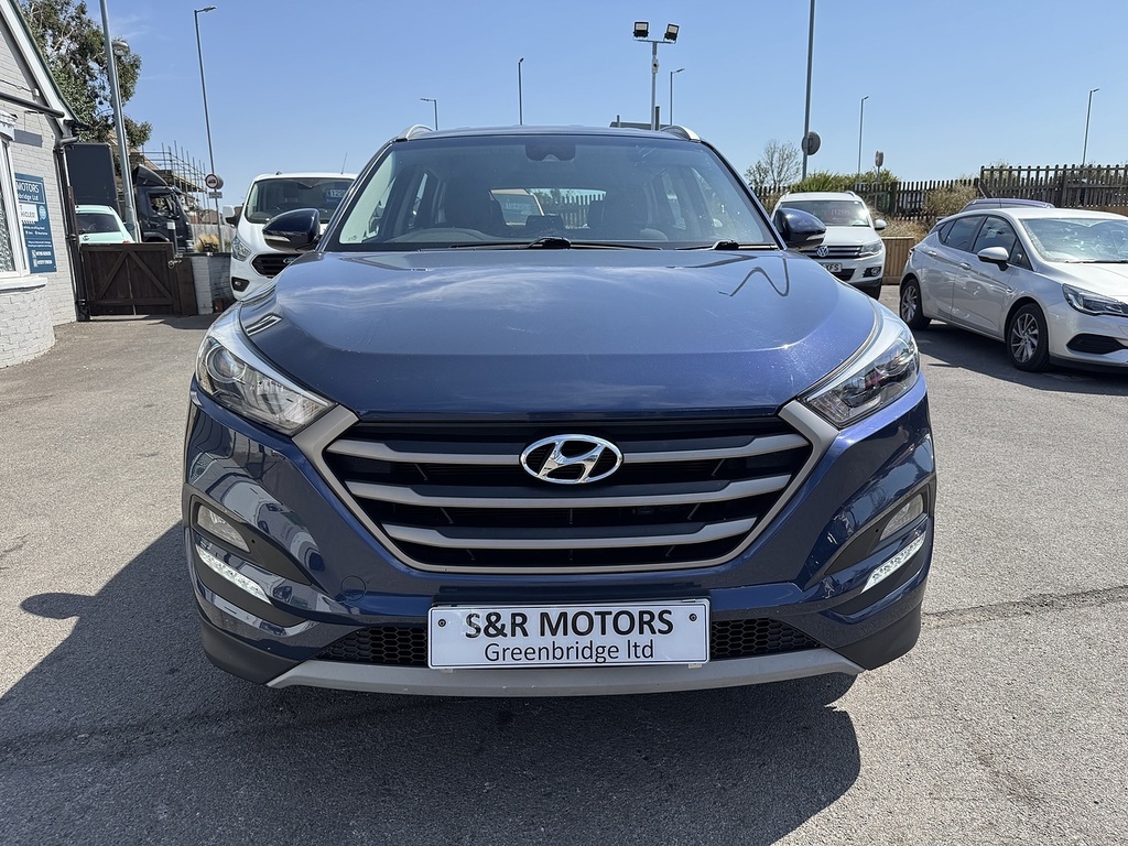 Hyundai Tucson 1.6 Gdi Blue Drive Se Nav 2Wd Black #8