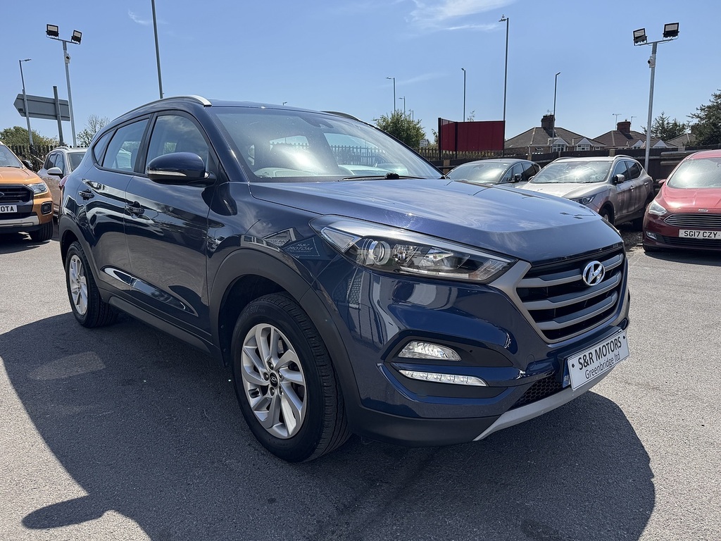 Hyundai Tucson 1.6 Gdi Blue Drive Se Nav 2Wd Black #7
