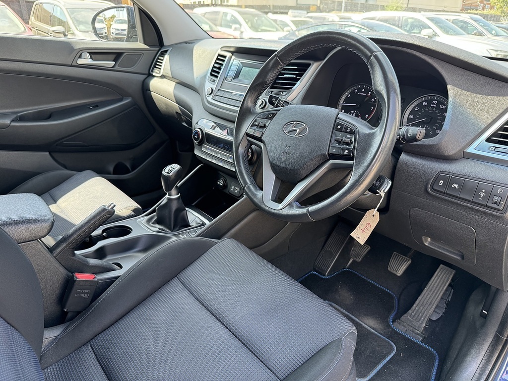 Hyundai Tucson 1.6 Gdi Blue Drive Se Nav 2Wd Black #18