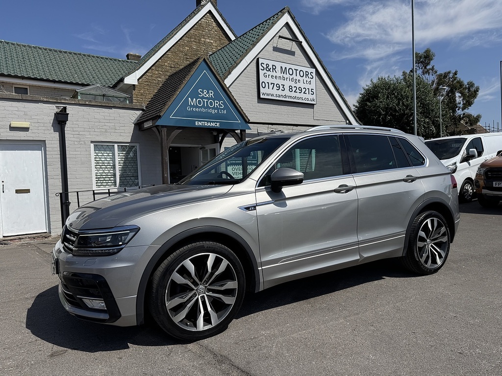 Volkswagen Tiguan Tdi Bluemotion Tech R-line Silver #2