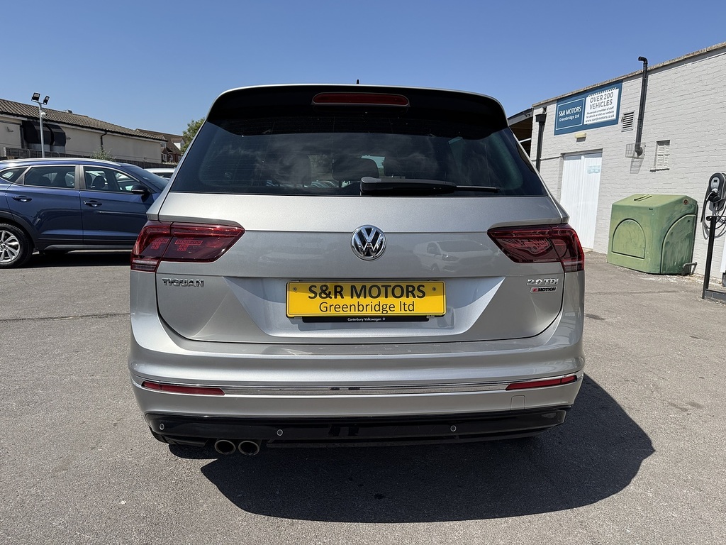 Volkswagen Tiguan Tdi Bluemotion Tech R-line Silver #5