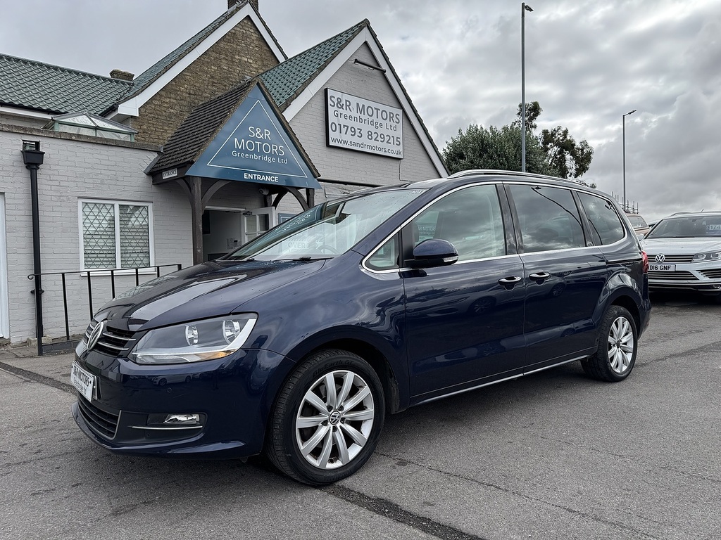 Volkswagen Sharan Tdi Bluemotion Tech Sel Blue