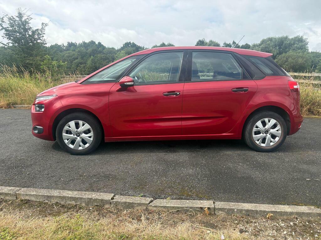 Citroen C4 Picasso 1.6 Hdi Vtr Euro 5 Red #4