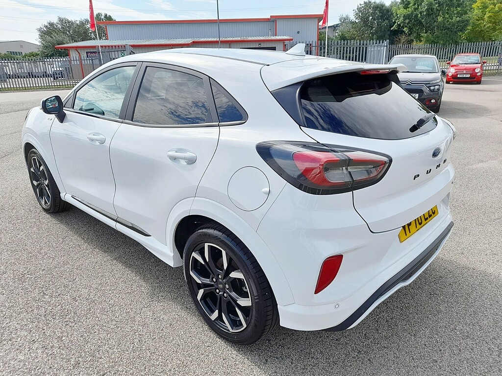 Ford Puma 1.0T 125 St-line X Nav Mhev White #4
