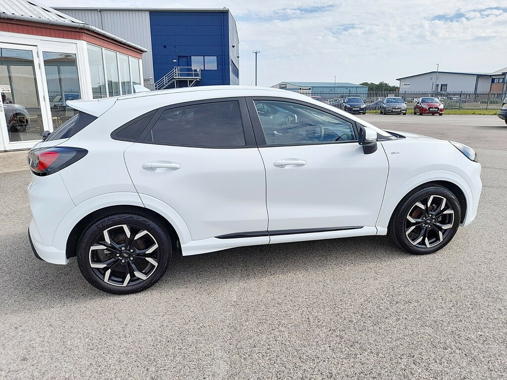 Ford Puma 1.0T 125 St-line X Nav Mhev White #6