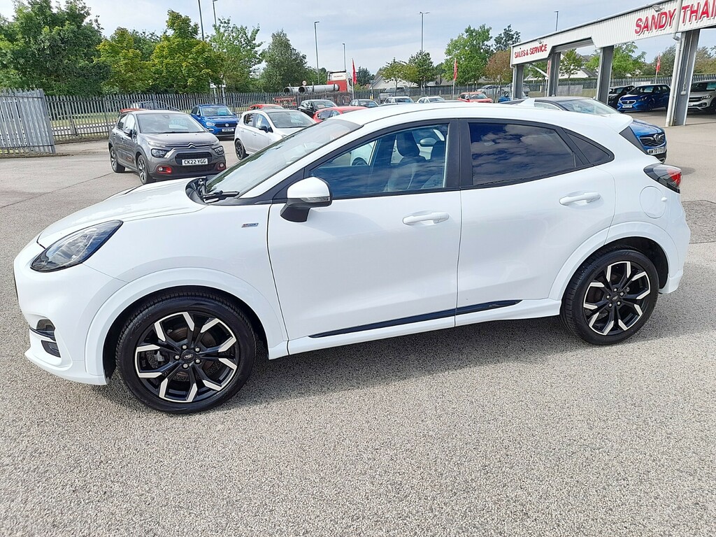 Ford Puma 1.0T 125 St-line X Nav Mhev White #3