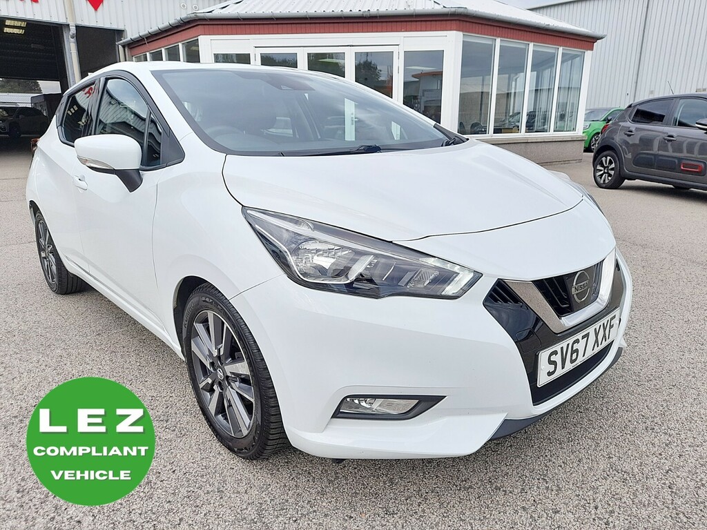 Nissan Micra 1.5 Dci 90 Acenta Lez Compliant White #2