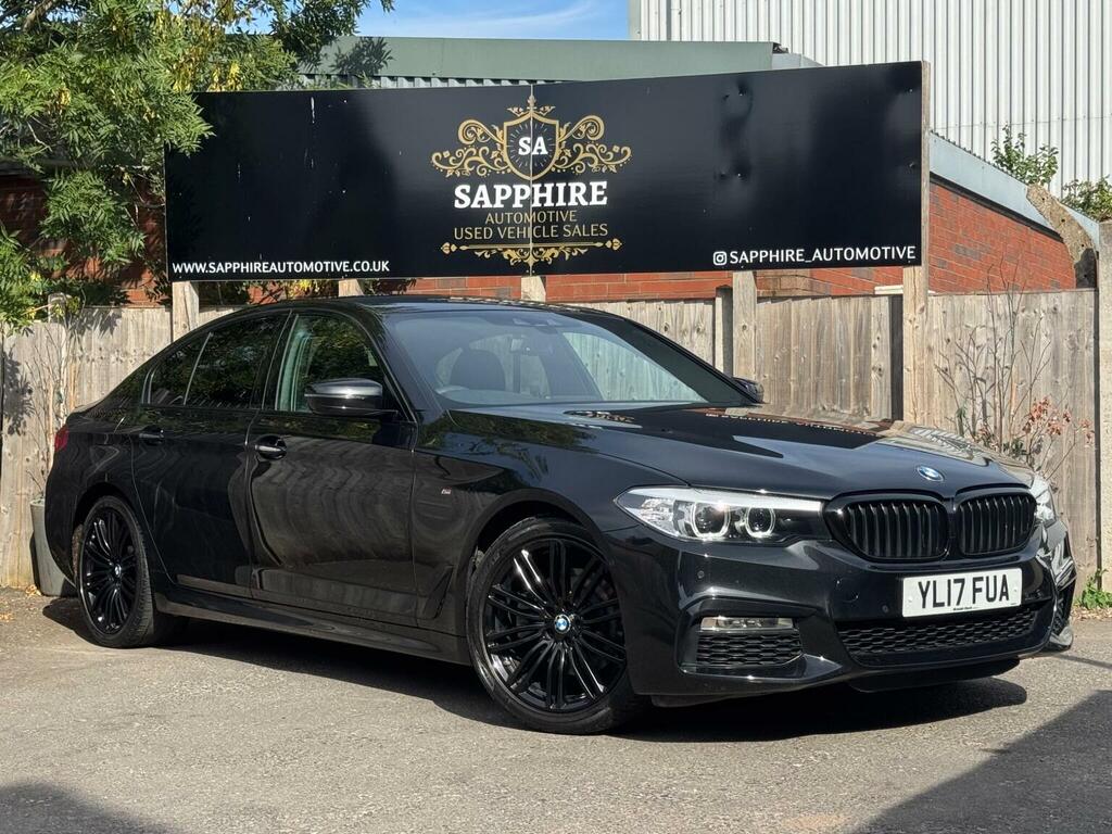 BMW 5 Series 2.0 520D M Sport Xdrive Euro 6 Ss 201 YL17FUA Black