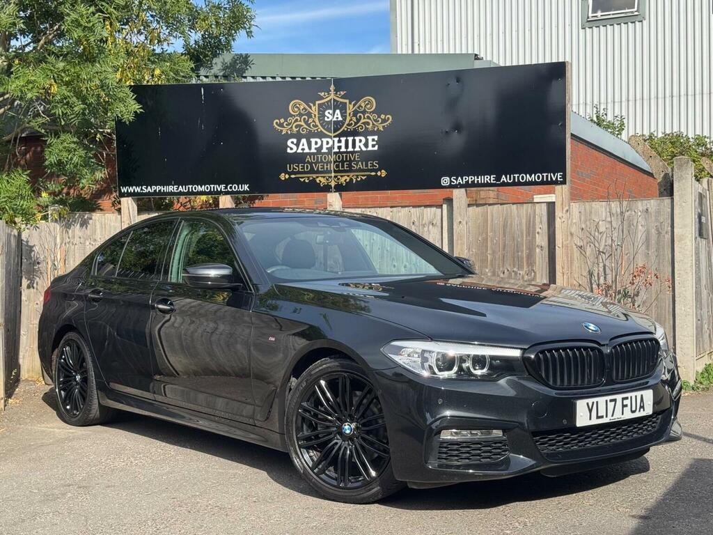 BMW 5 Series 2.0 520D M Sport Xdrive Euro 6 Ss 201 YL17FUA Black #4