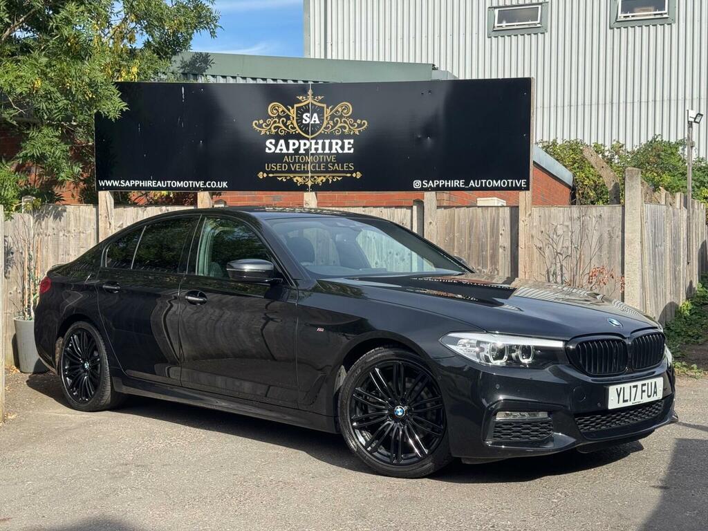 BMW 5 Series 2.0 520D M Sport Xdrive Euro 6 Ss 201 YL17FUA Black #6