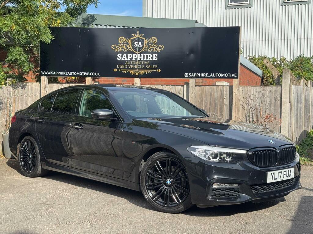BMW 5 Series 2.0 520D M Sport Xdrive Euro 6 Ss 201 YL17FUA Black #5