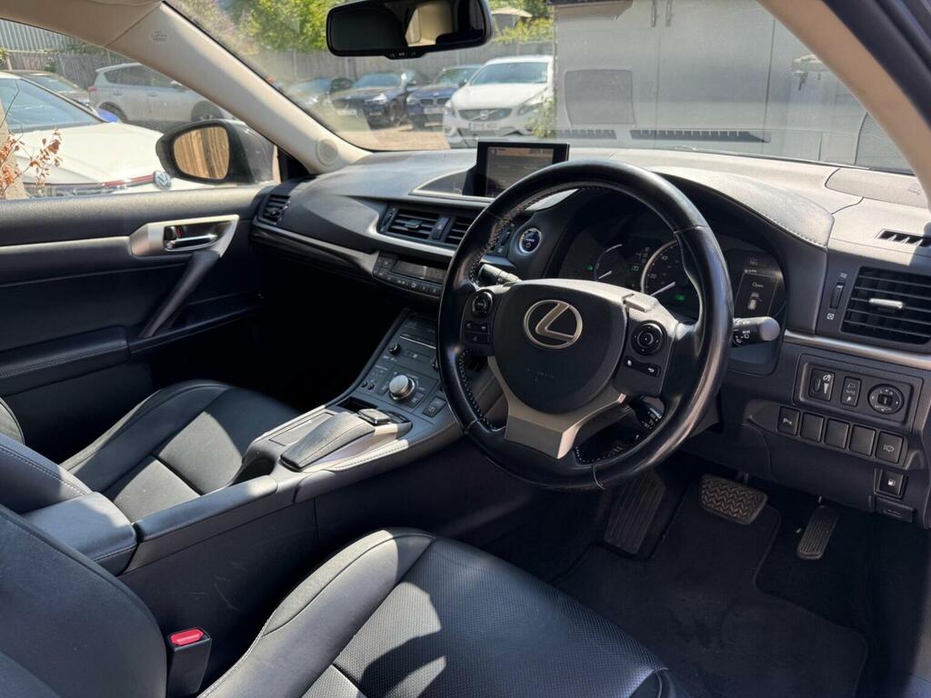 Lexus CT 1.8 200H Sport Cvt Euro 6 Ss White #15