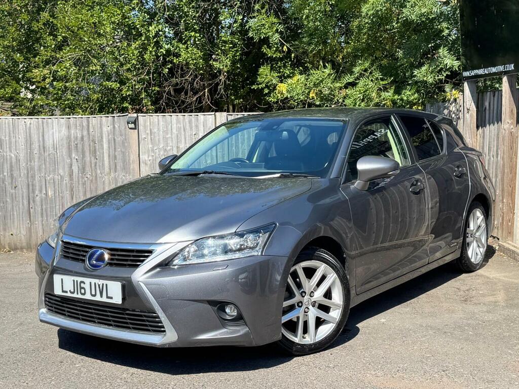 Lexus CT 1.8 200H Sport Cvt Euro 6 Ss White #12