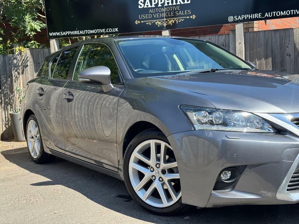 Lexus CT 1.8 200H Sport Cvt Euro 6 Ss White #8