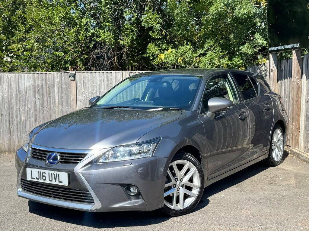 Lexus CT 1.8 200H Sport Cvt Euro 6 Ss White #13