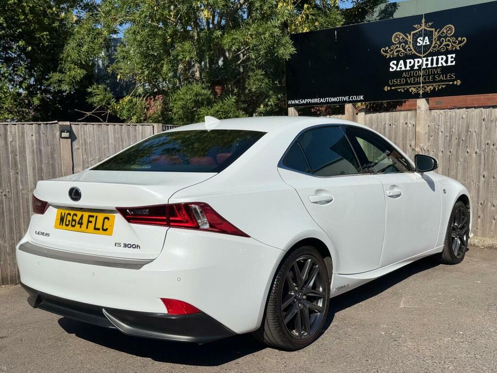 Lexus IS Lexus 300H F-sport Cvt Saloon White #43