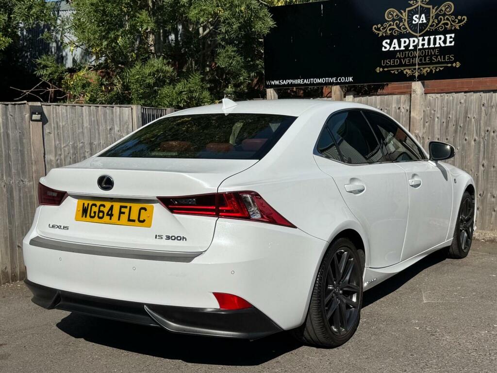Lexus IS Lexus 300H F-sport Cvt Saloon White #42