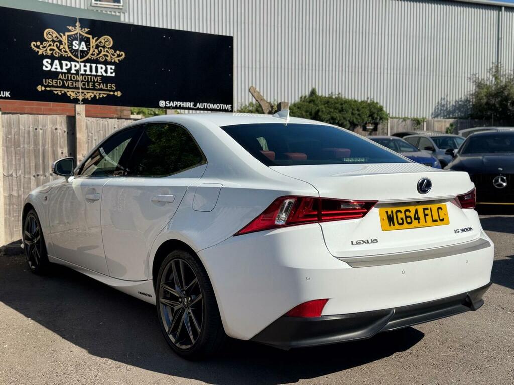 Lexus IS Lexus 300H F-sport Cvt Saloon White #45