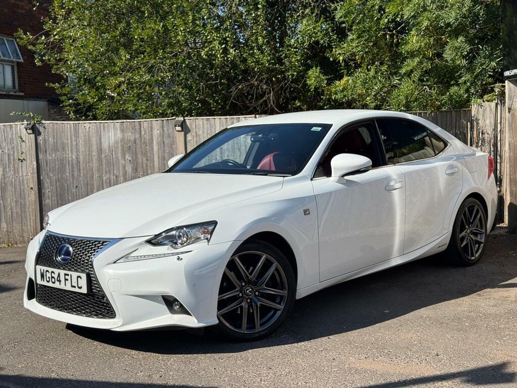 Lexus IS Lexus 300H F-sport Cvt Saloon White #13
