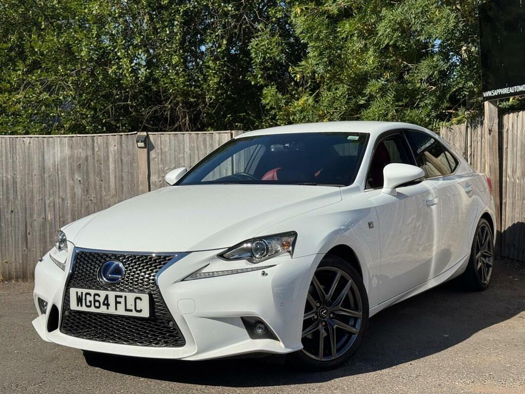 Lexus IS Lexus 300H F-sport Cvt Saloon White #10