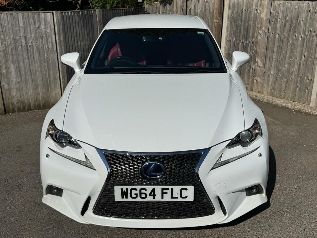 Lexus IS Lexus 300H F-sport Cvt Saloon White #9