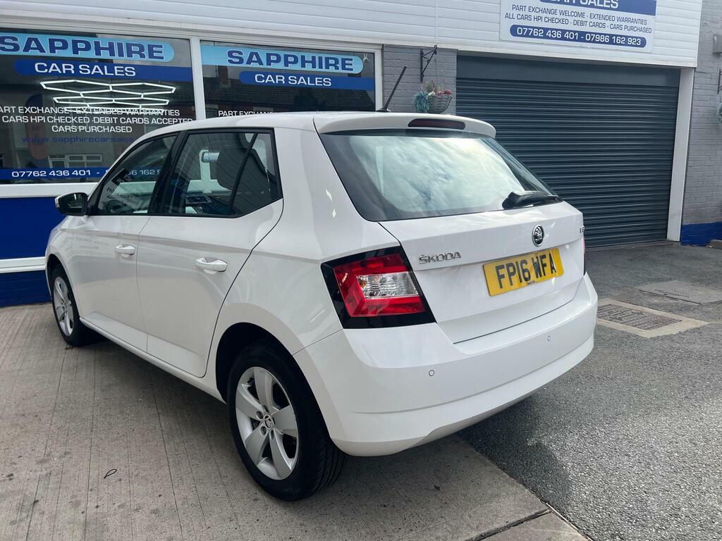 Skoda Fabia 1.2 Tsi Monte Carlo Euro 6 Ss White #8