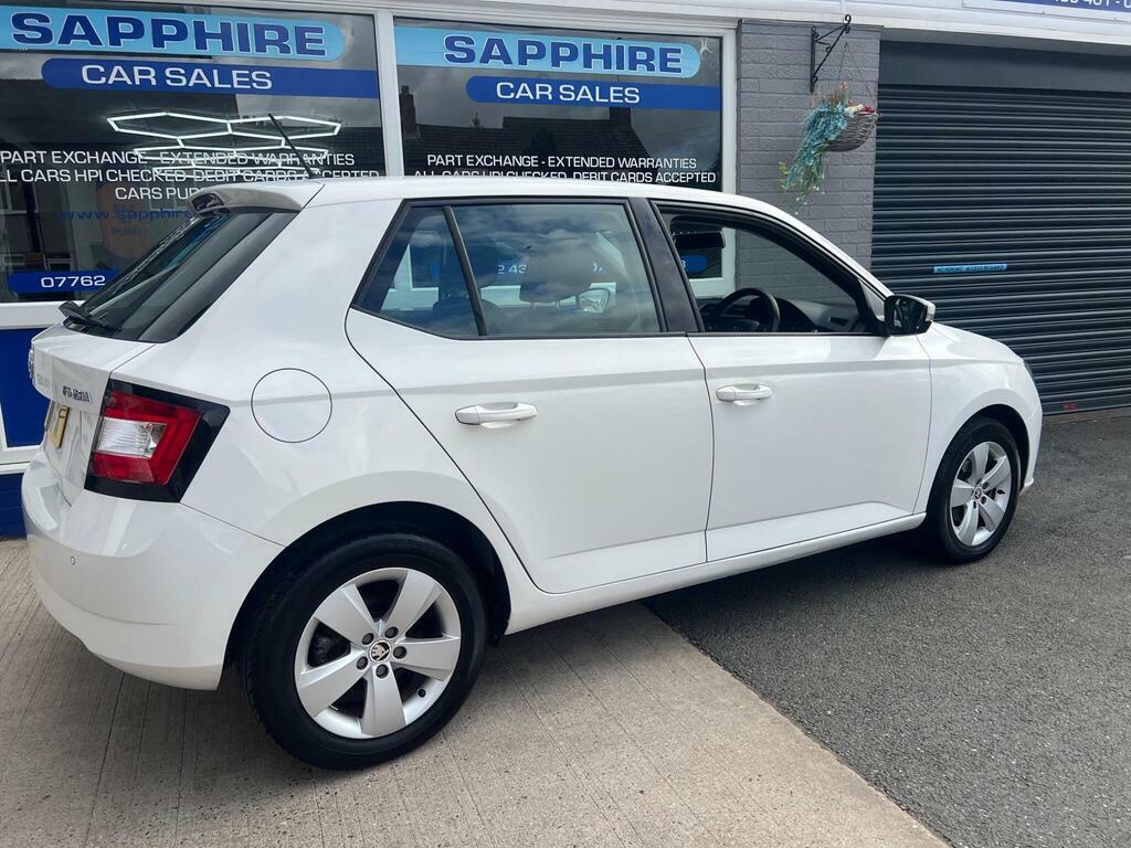 Skoda Fabia 1.2 Tsi Se Euro 6 S S White #6