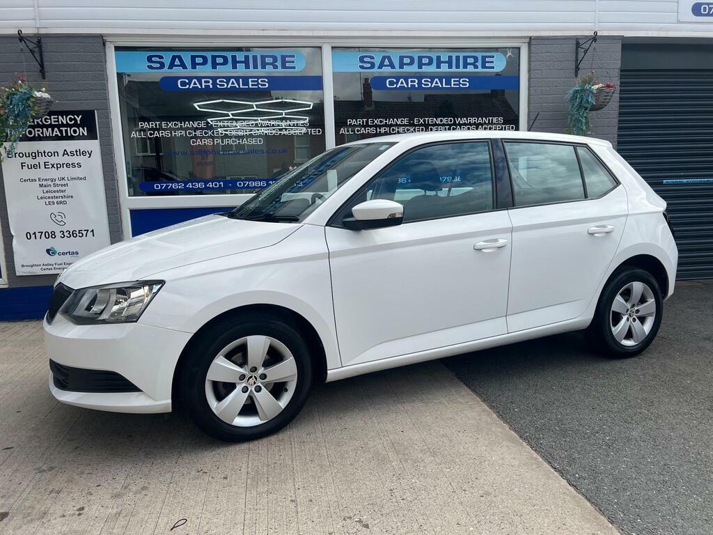 Skoda Fabia 1.2 Tsi Se Euro 6 S S White #5
