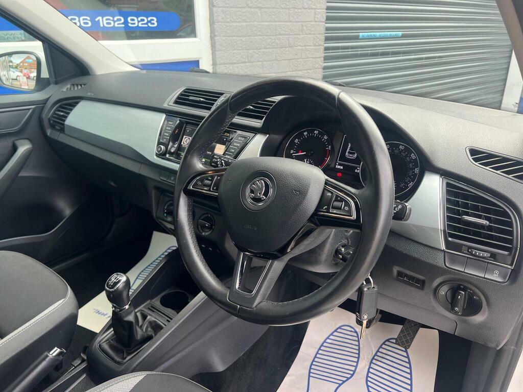 Skoda Fabia 1.2 Tsi Monte Carlo Euro 6 Ss White #16