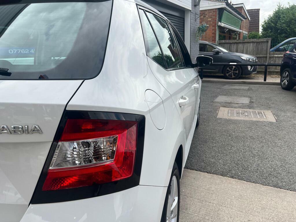 Skoda Fabia 1.2 Tsi Monte Carlo Euro 6 Ss White #13