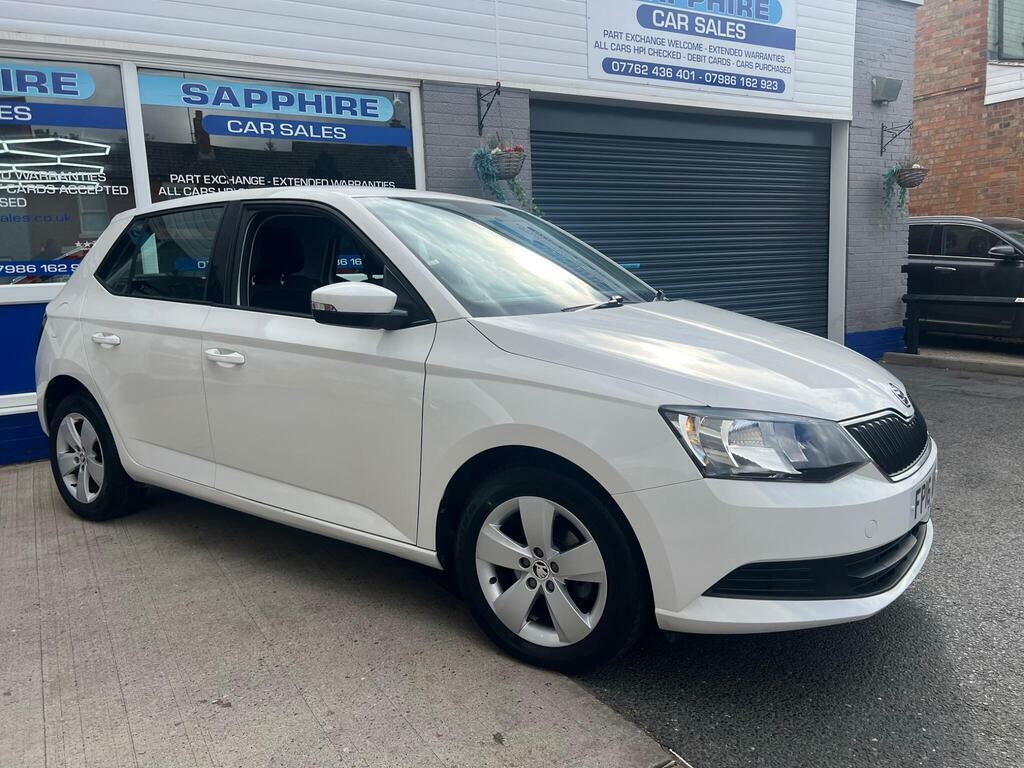 Skoda Fabia 1.2 Tsi Se Euro 6 S S White #2