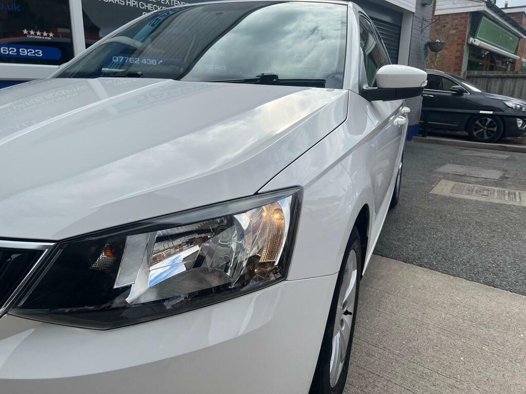 Skoda Fabia 1.2 Tsi Monte Carlo Euro 6 Ss White #11