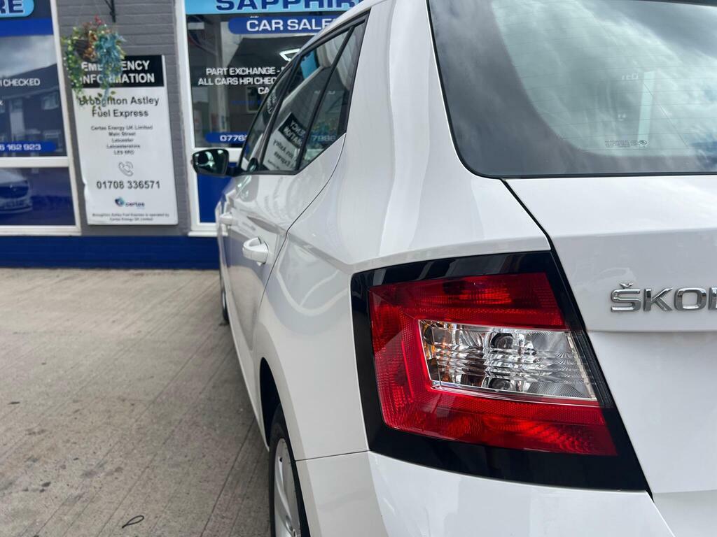 Skoda Fabia 1.2 Tsi Monte Carlo Euro 6 Ss White #12